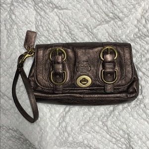 Coach wristlet